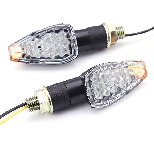 Led indicatoren motorfiets, 4 stks Motorfiets Richtingaanwijzer Motor 12 V 14 LEDs Richtingaanwijzers voor CB1000R… - Image 5
