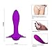 Vibrating Panties Wireless Remote Control Butterfly Vibrator, Wearable G Spot Vibrator for Women,Strong Rechargeable clitorals Stimulator,Panty Vibrator Sex Toy for Women and Couples (Purple)