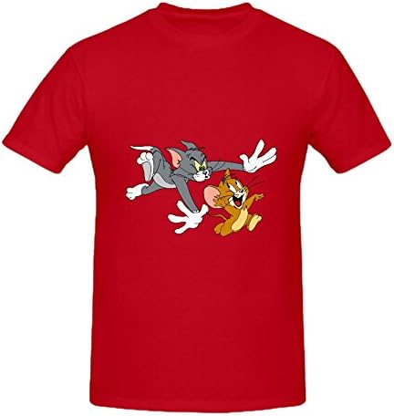 KARLEE Tom and Jerry Show Logo Design Round Neck Men's T-shirt