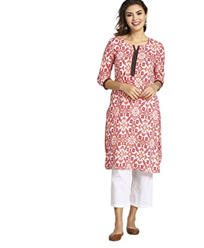 by FBB Women's cotton a-line Kurta