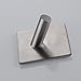 KES 3M Self Adhesive Hooks SUS 304 Stainless Steel Heavy Duty Small Coat Picture Hook Self Sitck On Wall Hook Sticky Brushed Finish 2 Pieces, A7063-P2
