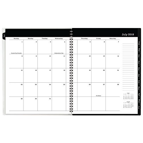 Mead 2018-2019 Academic Year Weekly & Monthly Planner, Large, 8-1/2 x 11, Customizable, Snap Shot, Design Will Vary (CAW60310) - Thumbnail 4