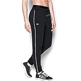 Under Armour Women's Favorite Slim Leg Jogger Pant, Black/White, X-Small