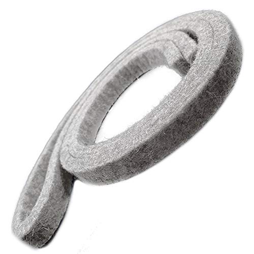 Repairwares Universal Lower Front Drum Dryer Felt Seal WE09X20441