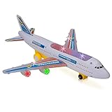 Bump And Go Electric Boeing 747 Kids Action Airplane