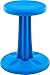 KORE Design Wobble Stool Chair, Girls + Boys Kid Desk Stools, Ergonomic Small Office Chairs, Flexible Seating for Active Kids, ADD/ADHD, Classroom, School, Home, Junior (16in), Age 8-9 yrs, Blue