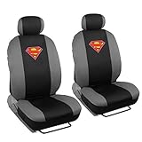 4 Pc Warner Brothers Superman Licensed Original Low Back Bucket Seat Covers