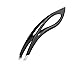 Tweezers, Koalago Stainless Steel Ingrown Hair Eyebrow Eyelash Slant Tweezers, Hair Removal Tweezers Precision Set Gift For Personal Grooming Tools (Leaf Shape)