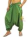 SARJANA HANDICRAFTS Men's Cotton Harem Yoga Baggy Genie Boho Pants