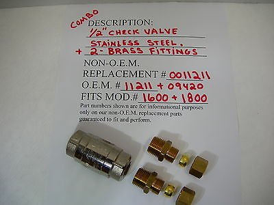 Check Fittings Broaster Pressure Mod 1800