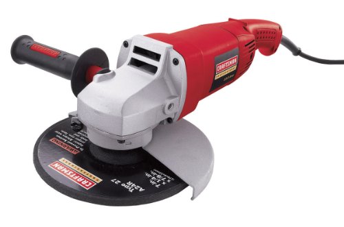 Craftsman 9-26438 13 Amp 8, 000 Revolutions Per Minute Corded 7-Inch Angle Grinder