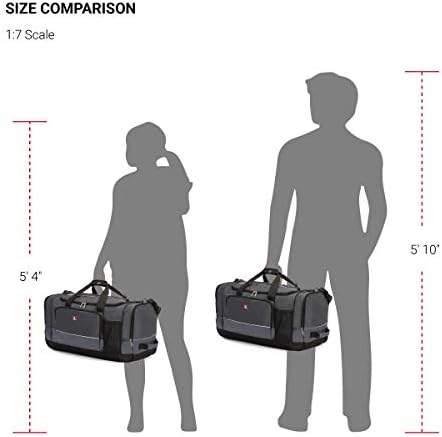 SWISSGEAR 28" Duffel Bag | Gym Bag | Travel Duffle Bags | Men's and Women's - Charcoal 5 SWISSGEAR 28" Duffel Bag | Gym Bag | Travel Duffle Bags | Men's and Women's - Charcoal