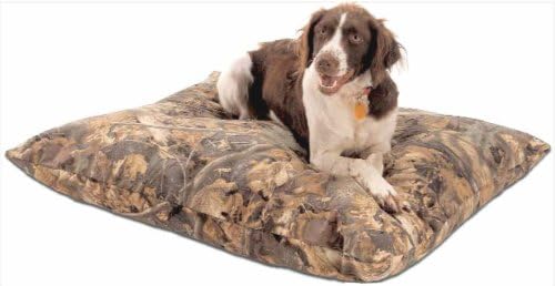 AlphaPooch Softie Rectangular Dog Bed, Camouflage, 27 Inches by 36 Inches