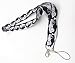 Anime Danganronpa Black & White Bear Monokuma Phone Key Chain Strap LANYARD
