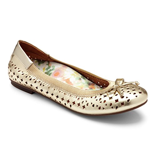 Vionic Spark Surin - Womens Modern Ballet Flat Gold - 11 Wide