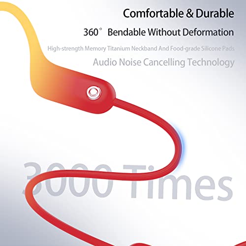 FOLEY Wireless Earbuds Sport Headphones Open Ear Headphones Bluetooth 5.3 8H Playtime IP55 Waterproof Earphones with Night Running Breathing Light for Adults and Kids Suitable for Running Cycling, etc