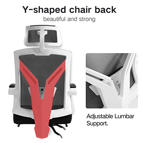 Hbada Ergonomic Office Recliner Chair High Back Desk Chair Racing