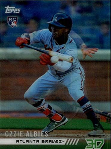2018 Topps On Demand 3D Motion Insert Baseball M-23 Ozzie Albies Atlanta Braves RC Rookie Very Limited Print Run