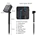 BINZET LED Solar String Lights Outdoor, 2 Pack 33ft 100LEDs Solar Rope Lights Warm White, Waterproof Tube Light 8 Modes Fairy Lights for Garden, Party, Wedding, Christmas Decor