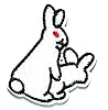 Nipitshop Patches Bunny Rabbit Patch Cute Little White Rabbit Love Sex ...