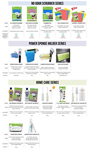 5 Non+Scratch+Scouring+Dishwashing+Scrubbing+Scrubbies