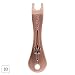 ZHUOTOP Acoustic Guitar String Bridge Pin Puller Stainless Steel Remover Luthier Tool Red Bronze