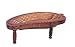 Christmas Thanksgiving Gifts Mango Shaped Wooden Fruit Basket Stand for Display Storage Collapsible Tabletop Kitchen Accessory