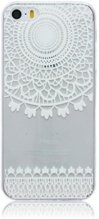 Iphone 5 Case, Borch Fashion Comprehensive Protection Iphone 5 5g Ultra-thin Slim Bumper Case with Soft Flexible TPU Material (T 5)
