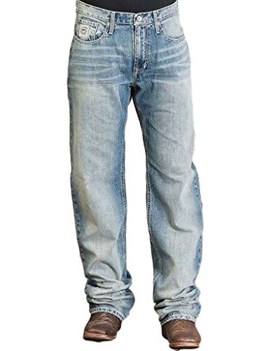 Relaxed Fit Jean, Light Stonewash, 26W 