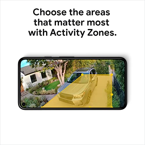GOOGLE NEST CAM OUTDOOR OR INDOOR, BATTERY – 2ND GENERATION – 1 PACK