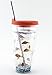 4 Stainless Steel Straws for Tervis Tumbler 24 oz Travel Insulated Clear Drinking Cup Lid CocoStraw Brand