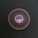EVERMARKET New Style Premium Tri-Spinner Fidget Toy With Premium Hybrid Ceramic Bearing - American Flag