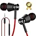 Marsno M2 Wired in Ear Headphones, Earbuds, Full Metal Earphones with Mic and Volume Control, High Definition, Noise Isolating, Deep Bass, Ergonomic Design &Crystal Clear Sound (3.5mm Jack, Premium)