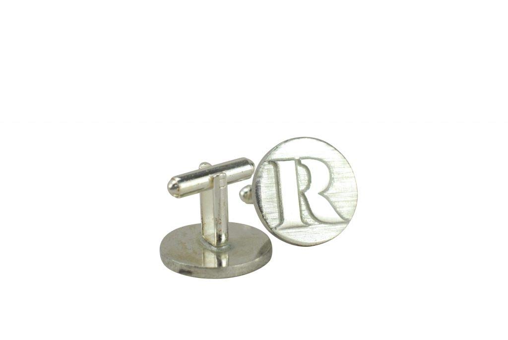 Letter S Cufflinks - Unique UK Made Rustic Design Letter S Cufflinks For Men