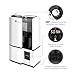 TaoTronics [Upgraded] TT-AH001 Cool Mist Humidifier, 4L/1.06 Gallon, LED Display, Ultrasonic Humidifiers for Home Bedroom, Quiet Operation, 360° Nozzle, Timer, Waterless Auto Shut-Off, US 110V (Grey)