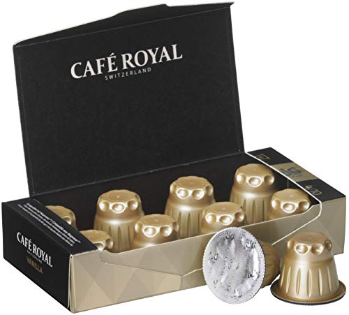 Café Royal Vanilla Flavoured Edition, 50 Nespresso kompatible Kapseln, 5er Pack (5 x 10 Kaffeekapseln) – Bild 5