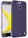 HTC Bolt Case, LK Ultra [Slim Thin] Scratch Resistant TPU Rubber Soft Skin Silicone Protective Case Cover for HTC Bolt (Purple)