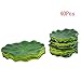 Hilingo 40 Pcs Artificial Lily Pad Floating Foam Lotus Leaves Foliage Pond Decor （Two Size