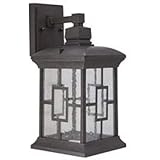 Boston HarborLed-0172f-wd Outdoor Wall Lantern, Rustic Brown