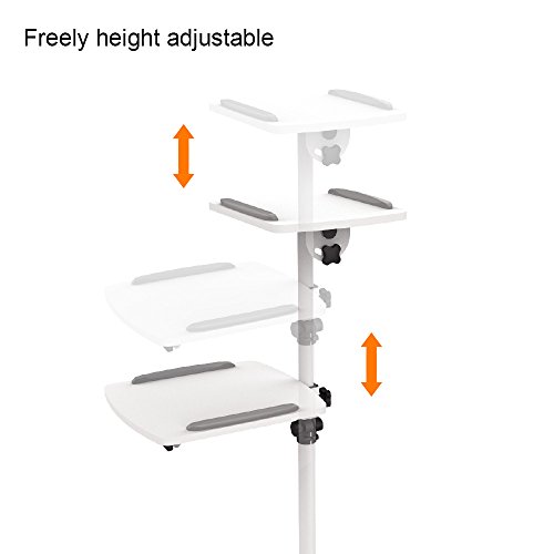 ProHT 2Shelves Universal Mobile Projector/Laptop Trolley (05486A), Sit
