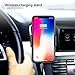 Wireless Car Charger Mount 10W Wireless QC3.0 Charger with Auto-Clamping and Smart Touch Compatible iPhone Xs/Xs Max/XR/X/ 8/8 Plus, Samsung Galaxy S10 /S10+/S9 /S9+/S8 /S8+ and Qi Enabled Devices