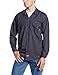 Dickies Occupational Workwear LL535CH XL Polyester/Cotton Men's Long Sleeve Industrial Work Shirt, Extra Large, Dark Charcoal