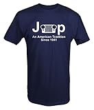 Jeep Classic Grill Wrangler American Tradition Since 1941 T shirt - Xlarge