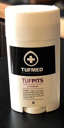 TUFPITS Natural Healthcare Organic Deodorant by TUFMED - 100% Made in the USA