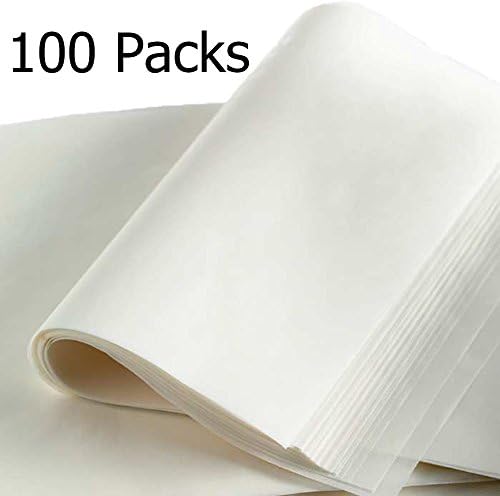 Parchment Paper Sheets - Air Fryer/Cheesecake/Cookie Pre-cut Baking Liners(9x13 Inch)