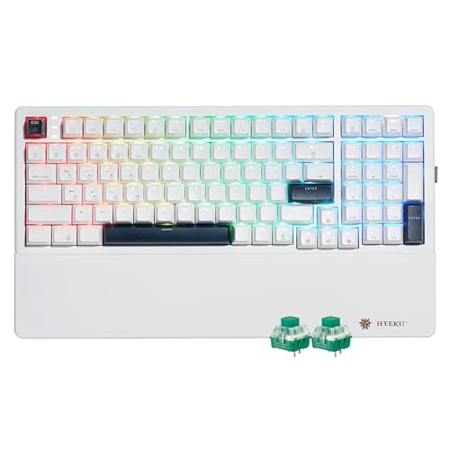 Mechanical Keyboard with Wrist Rest