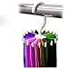 UNKE Tie Rack Scarf Organizer [360 Degree Rotating] Closet Organizer Storage Solutions for Tie and Belt