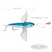 Lixada 17cm Seawater Big Soft Fishing Lure Flying Fishing Lure Deep Water Soft Bait Artificial Bait with Hook