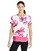 Andrew Marc Sport Women's Marc New York Performance Printed 2-fer Pullover
