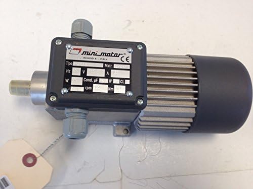 NEW MINI-MOTOR AC100P AC GEAR MOTOR, 645921 10.17:1 RATIO, 110 VAC, 330 RPM DH